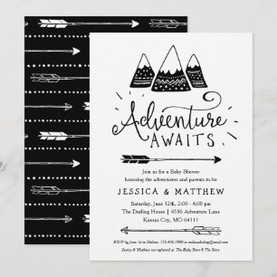 Aandacht voor baby Shower-uitvindingen Kaart