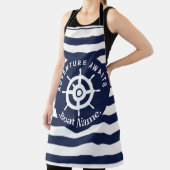 Aandacht wacht. Noem je boot. Schort (Insitu)