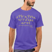 Aandacht zoeken Nerd - een MisterP Shirt (Voorkant)