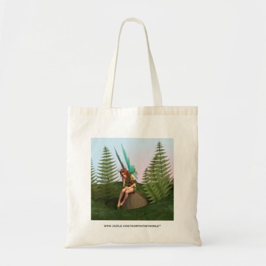 Aandachtige fee tote bag (Voorkant)