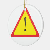 Aandachtsbord Keramisch Ornament (Links)