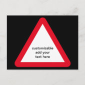  aandachtsteken briefkaart (Voorkant)