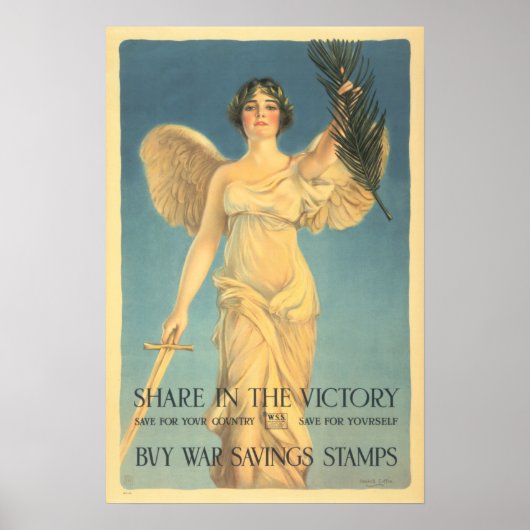 Aandeel in de overwinning! Koop Amerikaanse oorlog Poster (Voorkant)