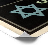 Aandeel - Joodse hulpcampagne Poster (Hoek)