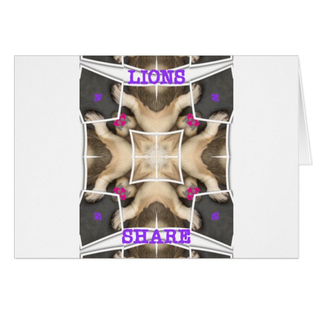 Aandeel van Lion (Voorkant Horizontaal)