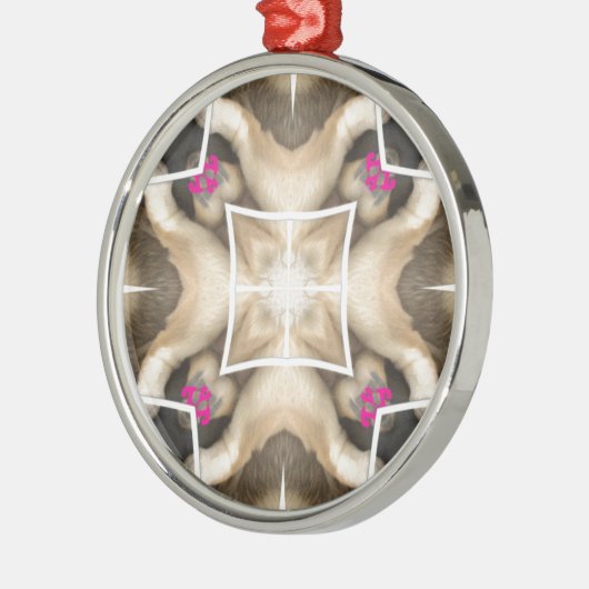 Aandeel van Lion Metalen Ornament (Links)