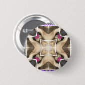 Aandeel van Lion Ronde Button 5,7 Cm (Voorkant /achterkant)