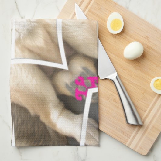 Aandeel van Lion Theedoek (Quarter Fold)