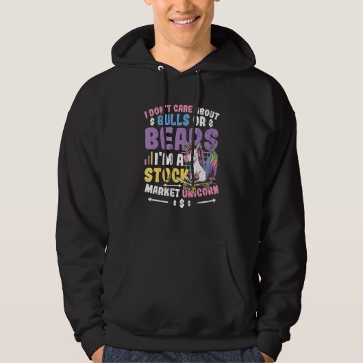 Aandeelhouder Bull Beer Stock Market Hoodie (Voorkant)