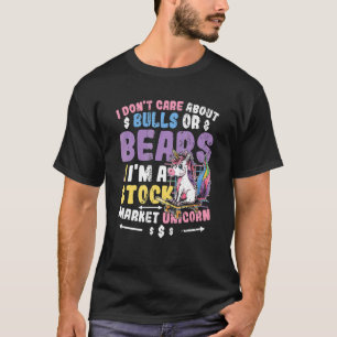 Aandeelhouder Bull Beer Stock Market T-shirt