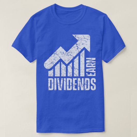 Aandelen op beleggers 4 t-shirt (Design voorkant)