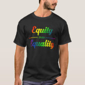 Aandelen over gelijkheid LGBT T-shirt (Voorkant)