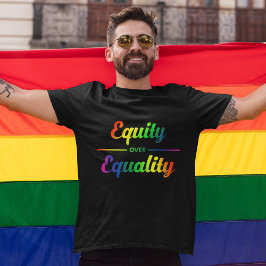 Aandelen over gelijkheid LGBT T-shirt