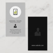 Aandelenanalist Visitekaartje (Voorkant / Achterkant)