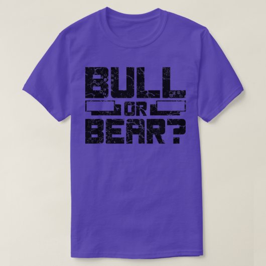 Aandelenbeurs belegger t-shirt (Design voorkant)