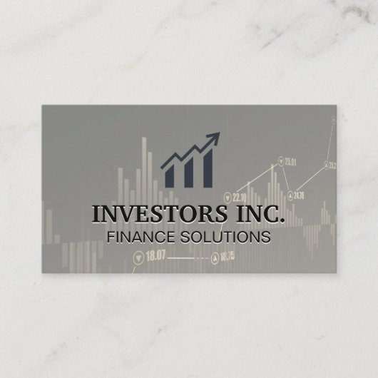 Aandelenmakelaar | Investeringen | Aandelenmarkt G Visitekaartje (Voorkant)