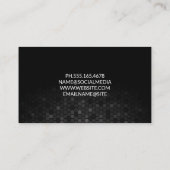 Aandelenmakelaars | Financiën | Handdruk Visitekaartje (Achterkant)