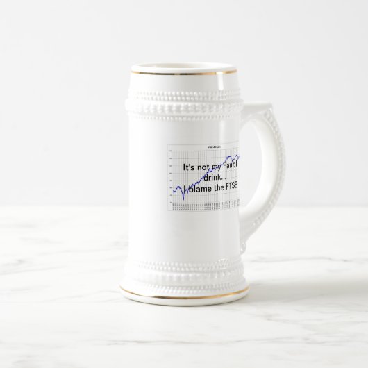 Aandelenmarkt Drink Mok (Voorkant rechts)