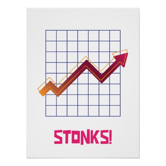 Aandelenmarkt | Stiermarkt Muurkunst Perfect Poster (Voorkant)