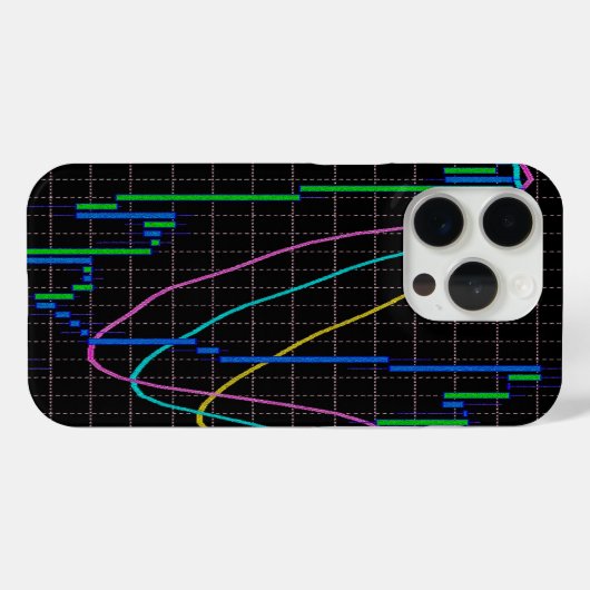 aandelenmarkt voor kaartenkaarten Case-Mate iPhone case (Achterkant (horizontaal))