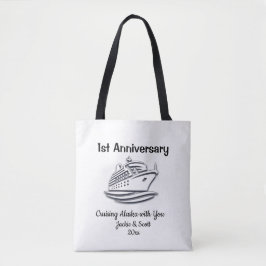 Aandenken 1e verjaardag Alaska Cruise Personalisee Tote Bag