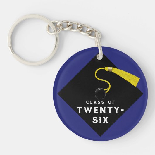 Aandenken aan afstuderen geschenk sleutelhanger (Voorkant)