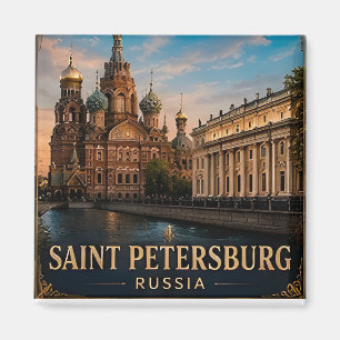 🌍 Aandenken aan vakantie in Sint-Petersburg voor Magneet