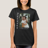 Aandenken Afstudeerfoto Afstuderen T-shirt (Voorkant)