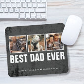 Aandenken Allerbeste Papa Ooit Vaderdag Fotocollag Muismat