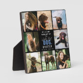 Aandenken 'Beste Hond Ter Wereld' Foto  Fotoplaat (Voorkant)