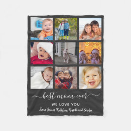 Aandenken Beste Moeder Ooit Foto Collage Moederdag Fleece Deken