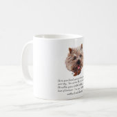 Aandenken Cairn Terrier - Mannelijk Koffiemok (Voorkant links)