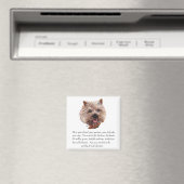 Aandenken Cairn Terrier - Mannelijk Magneet (Insitu (Vaatwasser))