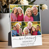 Aandenken Collage Herdenkingsherinnering Fotoplaat