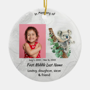 Aandenken Cute Koala Kinderen Keramisch Ornament