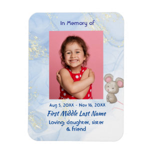 Aandenken Cute Little Mouse Kinderen   Magneet
