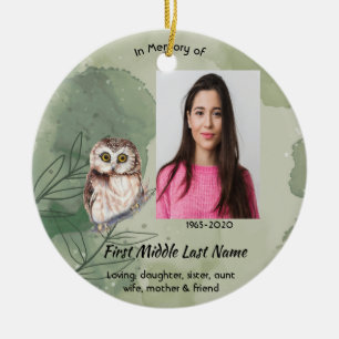Aandenken Cuteuil Vogel Keramisch Ornament