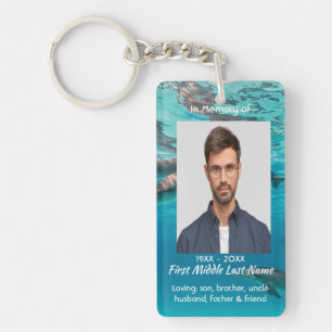 Aandenken Dolfijnen Onderwater Oceaan Sleutelhanger