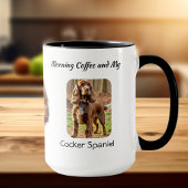 Aandenken Foto Cocker Spaniel Bruin Personaliseer Mok