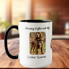 Aandenken Foto Cocker Spaniel Personaliseer Mok