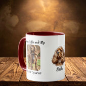 Aandenken Foto Cocker Spaniel Personaliseer Mok