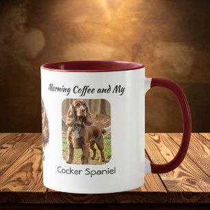 Aandenken Foto Cocker Spaniel Personaliseer Mok
