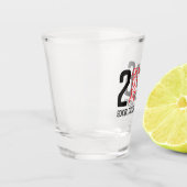 Aandenken Geschenk Afstudeerklas 2026  Shot Glas (Links)