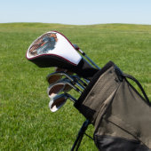 Aandenken Golf Head Cover met elke foto (Insitu)