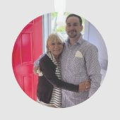 Aandenken Herinnering Geheugen Schat Foto Ornament (achterkant)