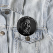 Aandenken/Memorial Aangepaste tekst & foto Lieve h Ronde Button 7,6 Cm (In situ)