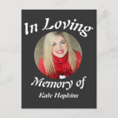 Aandenken Moderne Elegante foto Briefkaart (Voorkant)