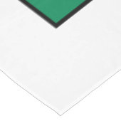 Aandenken | NIGERIA FLAG | Grote scripts voor meer Tafelkleed (Gekanteld)
