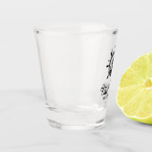 Aandenken Scheepswiel Shot Glas (Links)