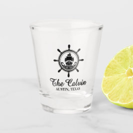 Aandenken Scheepswiel Shot Glas